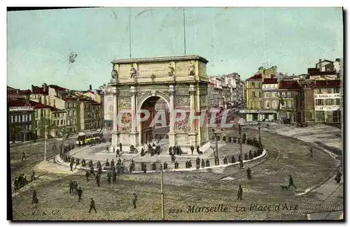 Cartes postales Marseille La Place d Aix