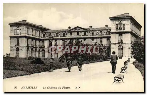 Ansichtskarte AK Marseille Le Chateau du Pharo