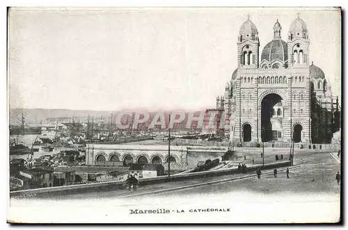 Cartes postales Marseille La Cathedrale