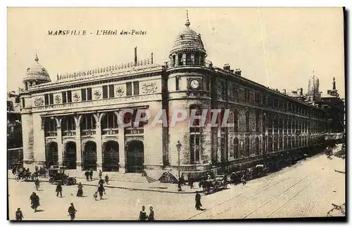 Ansichtskarte AK Marseille L Hotel des Postes