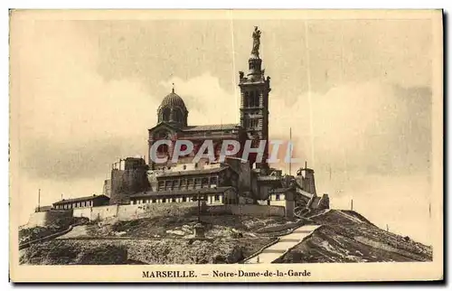 Cartes postales Marseille Notre Dame de la Garde