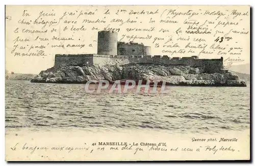 Cartes postales Marseille Le Chateau d If