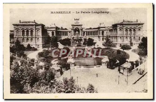 Cartes postales Marseille Le Palais Longchamp