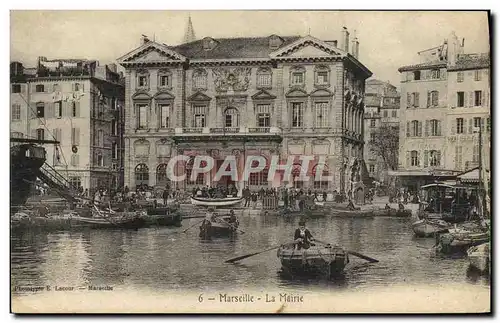 Cartes postales Marseille La Mairie