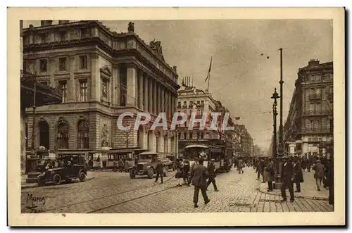 Cartes postales Les Petits Tableaux de Marseille La Cannebiere et la Bourse