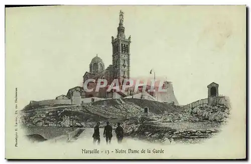 Cartes postales Marseille Notre Dame de la Garde