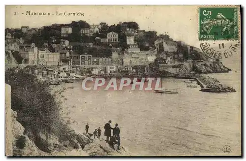 Cartes postales Marseille La Corniche