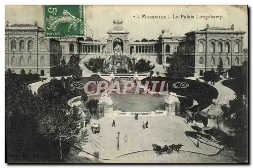 Cartes postales Marseille Le Palais Longchamp