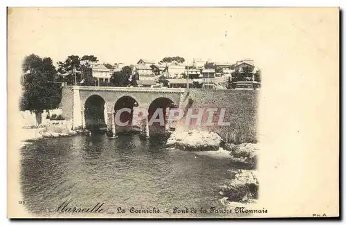 Ansichtskarte AK Marseille La Corniche Pont de la fausse Monnaie