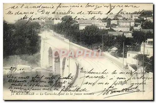 Ansichtskarte AK Marseille La Corniche Pont de la fausse monnaie