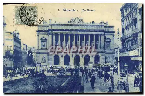 Cartes postales Marseille La Bourse