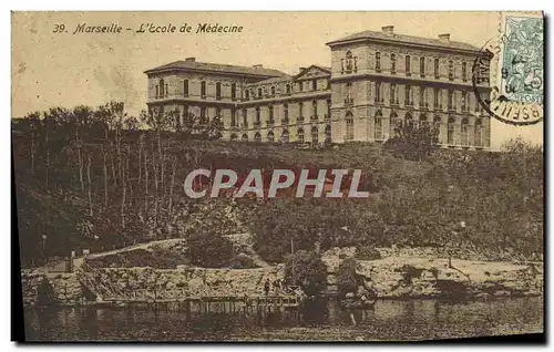 Cartes postales Marseille L Ecole de Medecine