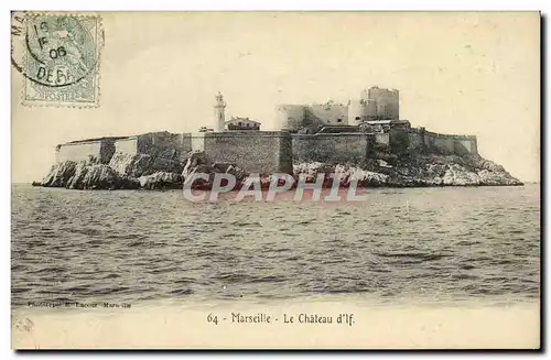 Cartes postales Marseille Le Chateau d If