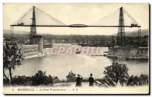 Cartes postales Marseille Le Pont Transbordeur