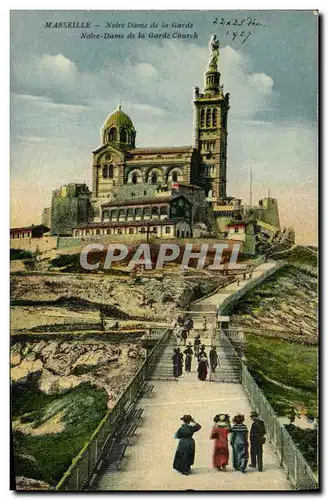 Cartes postales Marseille Notre Dame de la Garde