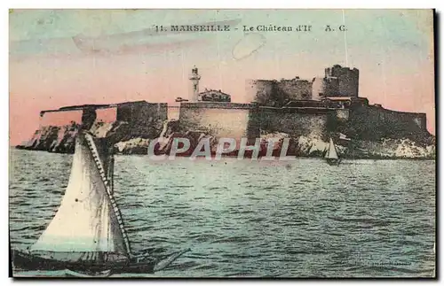 Cartes postales Marseille Le Chateau d If