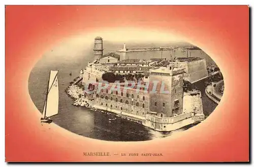 Cartes postales Marseille Le Fort Saint Jean