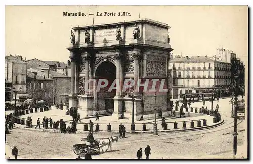 Cartes postales Marseille La Porte d Aix