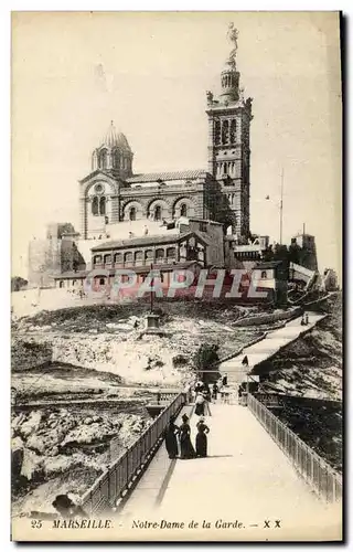 Cartes postales Marseille Notre Dame de la Garde