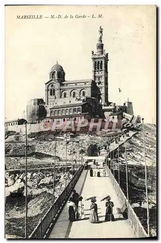 Cartes postales Marseille Interieur de Notre Dame De La Garde