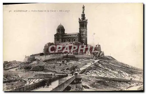 Cartes postales Marseille Notre Dame de la Garde