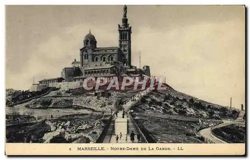 Cartes postales Marseille Notre Dame De la Garde