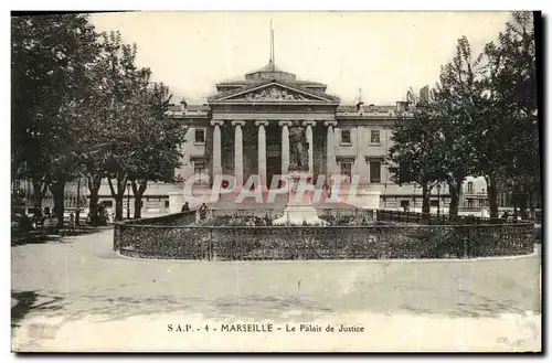 Ansichtskarte AK Marseille Le Palais de Justice