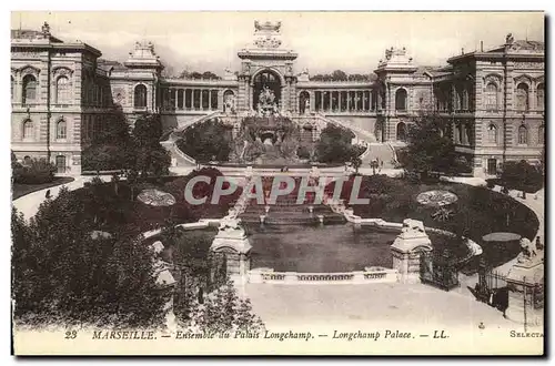 Cartes postales Marseille Ensemble Du Palais Longchamp