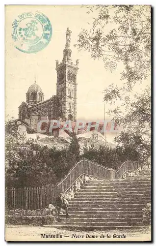 Cartes postales Marseille Notre Dame De la Garde