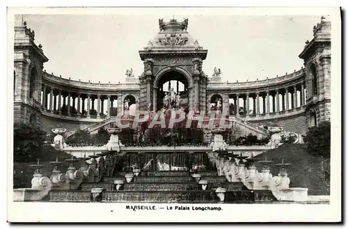 Cartes postales Marseille Le Palais Longchamp