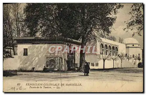 Cartes postales Marseille Exposition Coloniale De Marseille Palais de la Tunisie