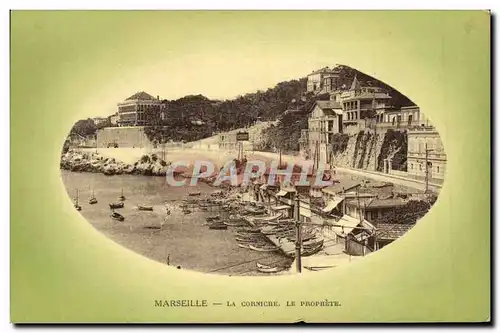 Cartes postales Marseille La corniche Le Prophete