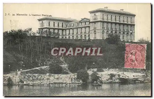 Cartes postales Marseille L Institut Pasteur