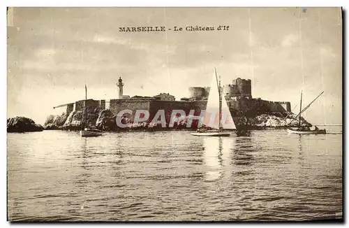 Cartes postales Marseille Le Chateau d If