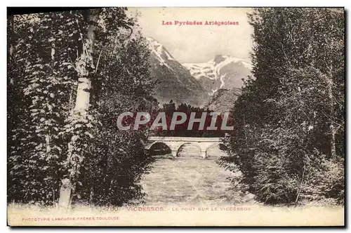 Cartes postales Vicdessos Le pont