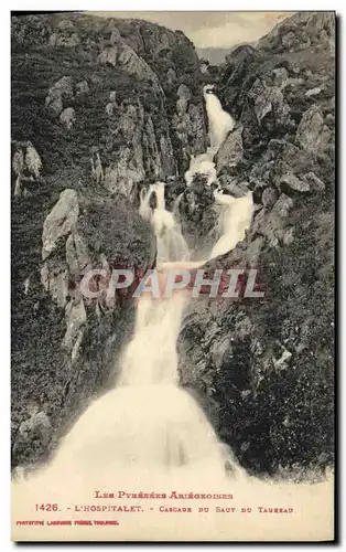 Ansichtskarte AK L Hospitalet Cascade Du Saut du Taureau