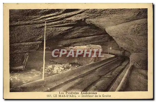 Cartes postales Mas D Azil Interieur de la Grotte