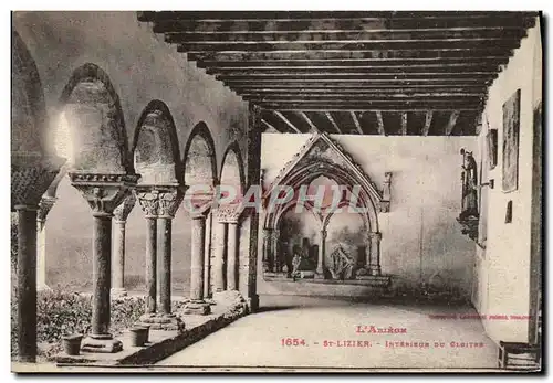 Cartes postales Saint Lizier Interieur du cloitre