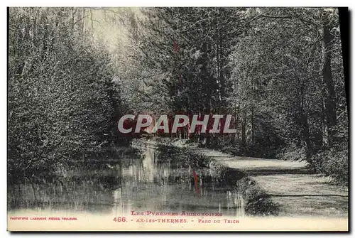 Cartes postales Ax Les Thermes Parc Du Teich