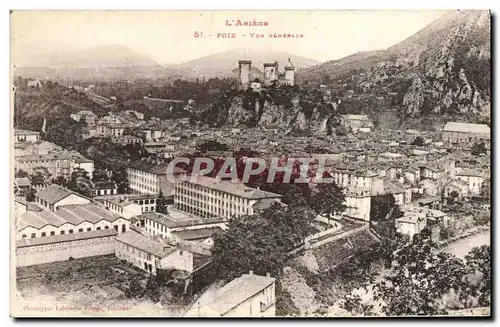 Cartes postales Foix Vue Generale