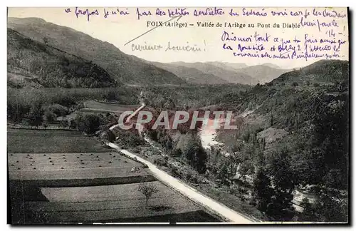 Cartes postales Foix Vallee de L Ariege au Pont Du Diable