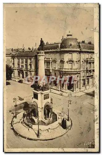 Cartes postales Chambery La fontaine des elephants