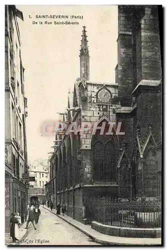 Cartes postales Paris Saint Severin