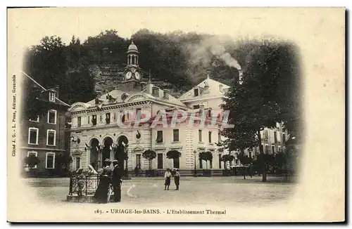 Cartes postales Uriage Les Bains L Etablissement Thermal