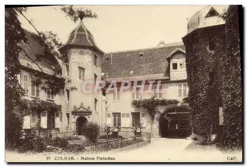 Cartes postales Colmar Maison Fleischau