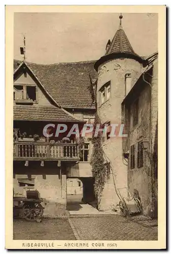 Cartes postales Ribeauville Ancienne Cour