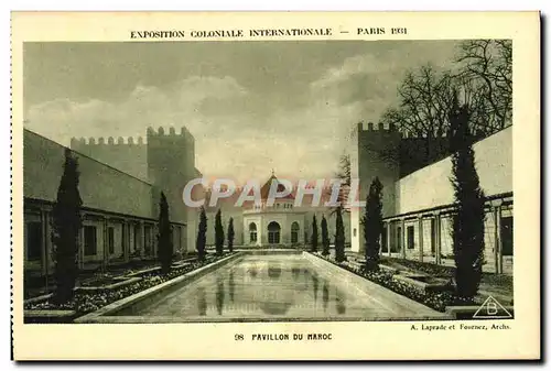 Ansichtskarte AK Expostion Coloniale Internationale Paris 1931 Pavillon du Maroc