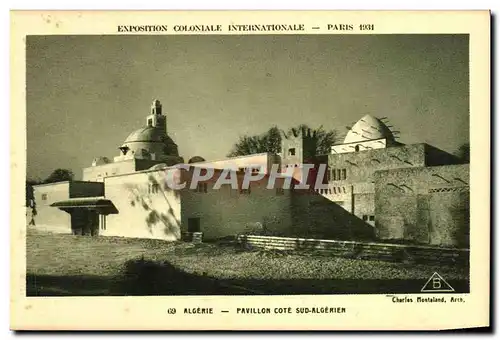 Ansichtskarte AK Expostion Coloniale Internationale Paris 1931 Algerie Pavillon Cote Sud Algerien