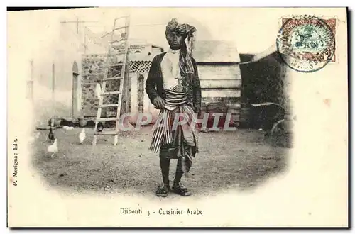 Cartes postales Djibouti Somalis Cuisinier arabe TOP