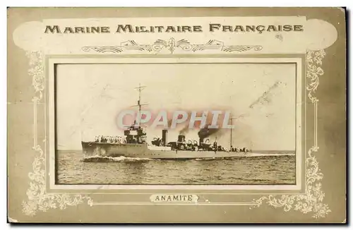 Ansichtskarte AK Bateau Guerre Marine Militaire Francaise Anamite